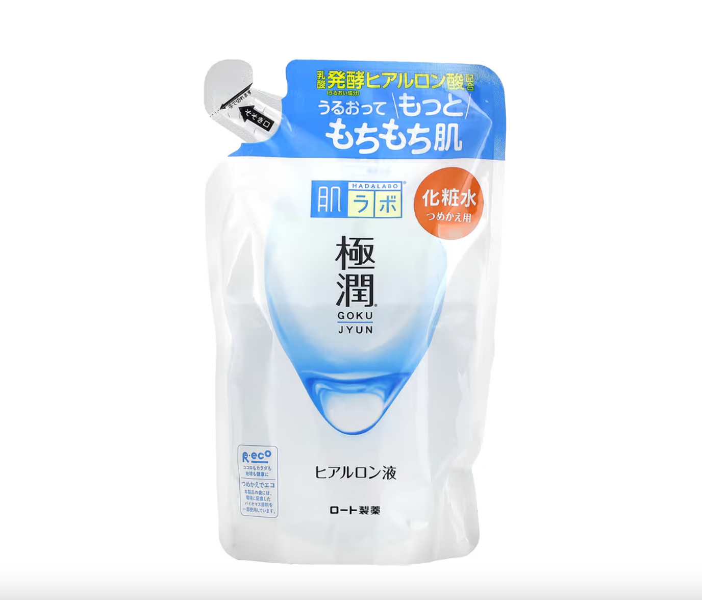 Hada Labo Gokujyun Hyaluronic Acid Hydrating Lotion Toner Refill 170ml