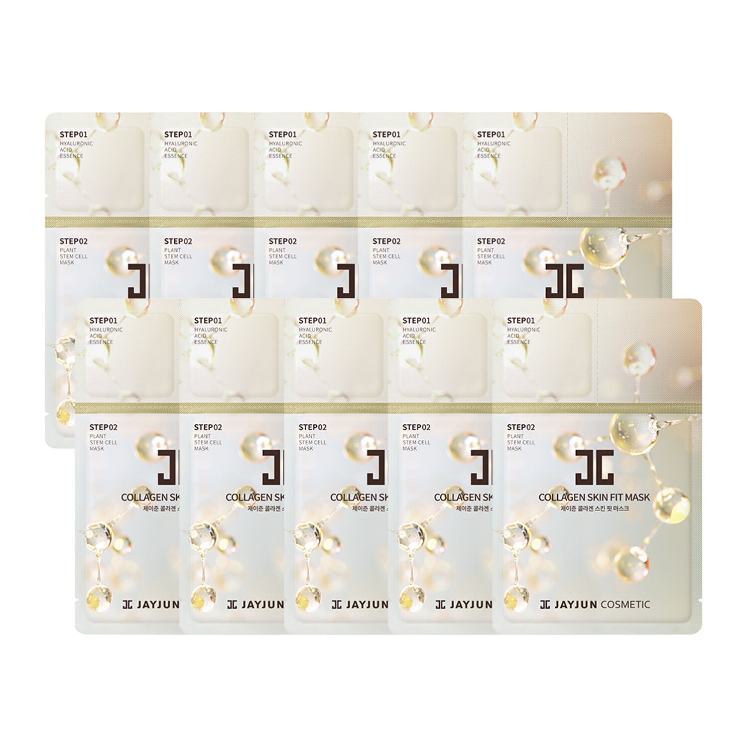 JAYJUN Collagen Skin Fit Sheet Mask 10pcs